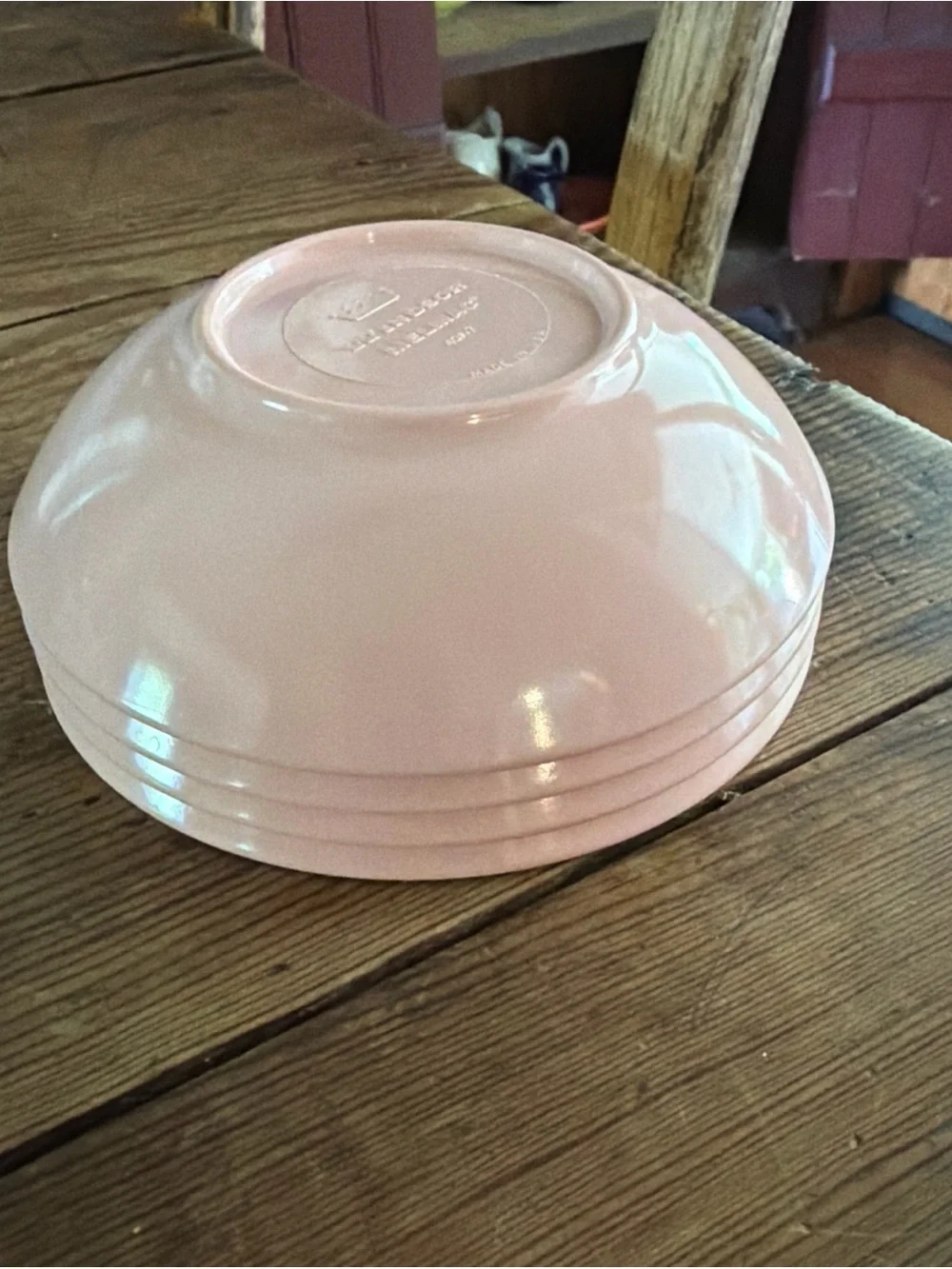Windsor Melmac Vintage Pink Bowl set of 4